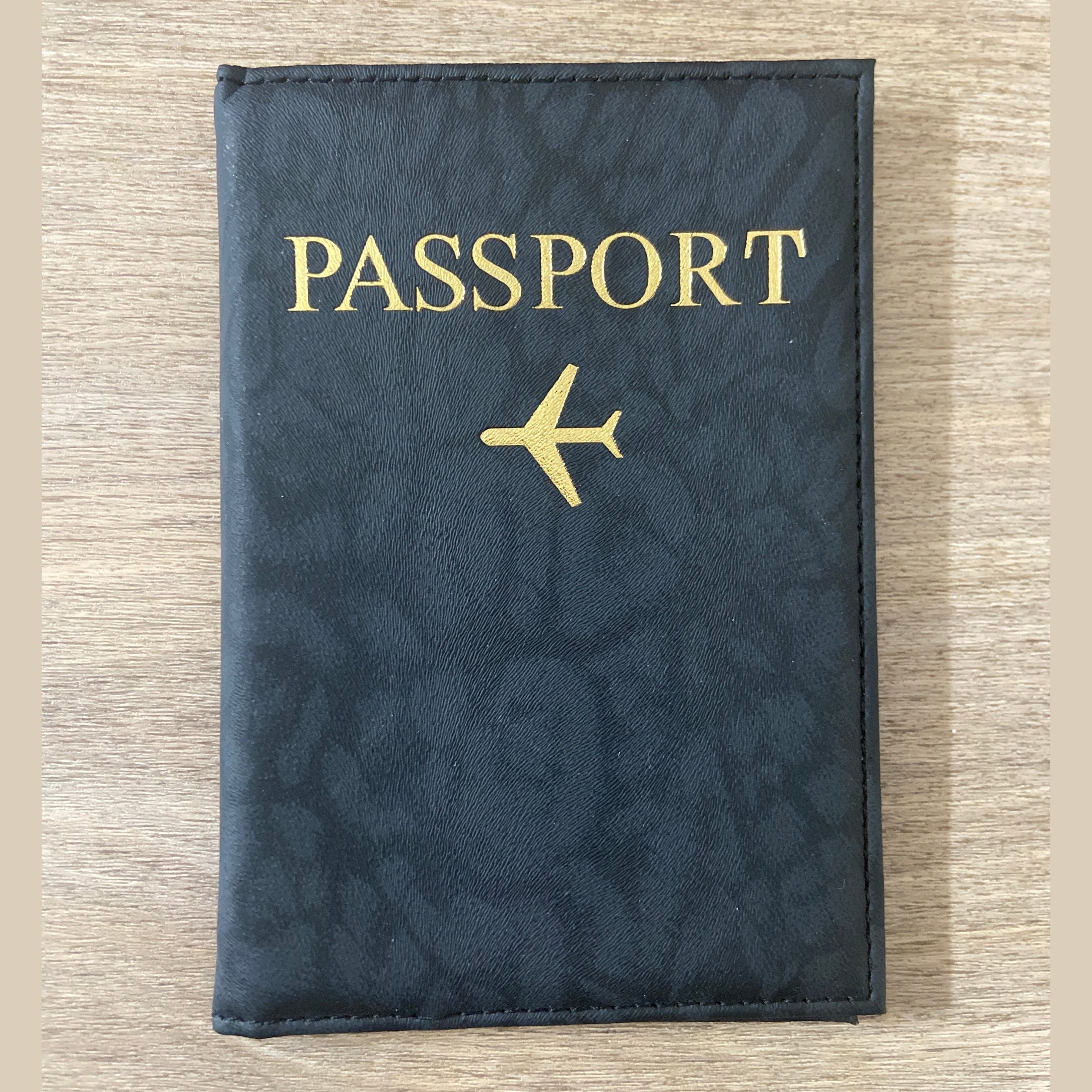 Protège passeport léopard